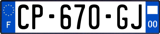CP-670-GJ