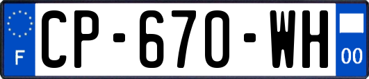 CP-670-WH