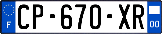 CP-670-XR