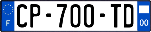 CP-700-TD