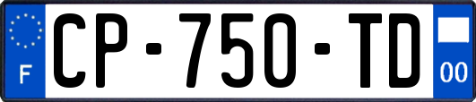 CP-750-TD