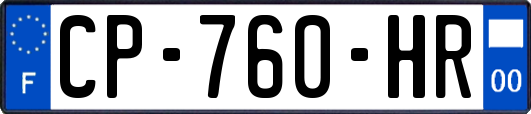 CP-760-HR