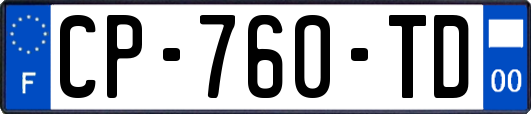 CP-760-TD