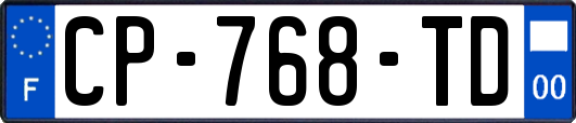 CP-768-TD