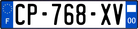 CP-768-XV