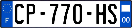 CP-770-HS