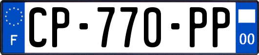 CP-770-PP