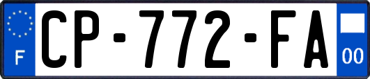 CP-772-FA