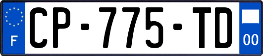 CP-775-TD