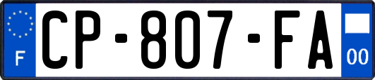 CP-807-FA