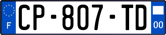 CP-807-TD