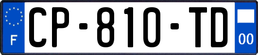 CP-810-TD