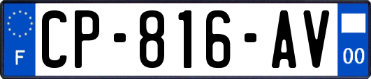 CP-816-AV