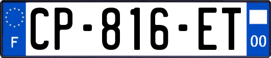 CP-816-ET