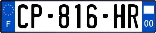 CP-816-HR