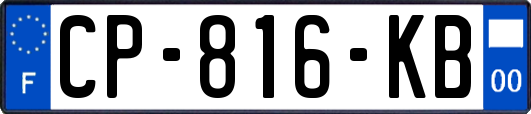 CP-816-KB