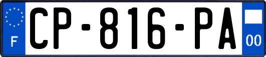 CP-816-PA