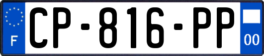 CP-816-PP