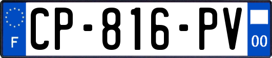 CP-816-PV