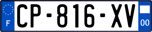 CP-816-XV