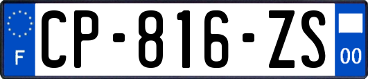 CP-816-ZS