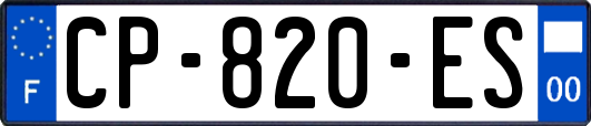 CP-820-ES