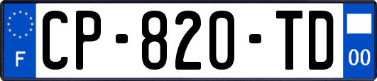 CP-820-TD