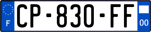CP-830-FF