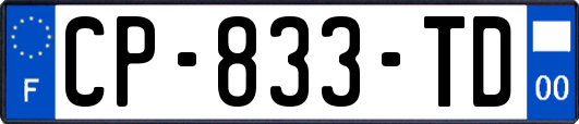 CP-833-TD