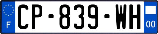 CP-839-WH