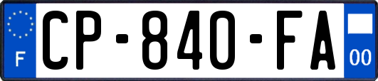 CP-840-FA
