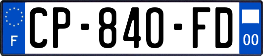 CP-840-FD