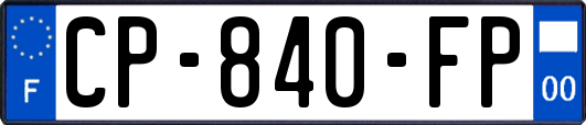 CP-840-FP