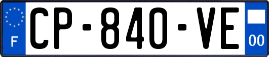 CP-840-VE