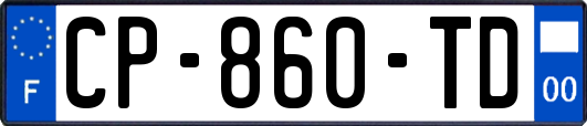 CP-860-TD