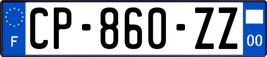 CP-860-ZZ