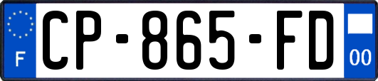 CP-865-FD