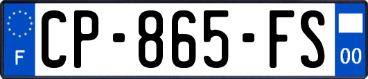 CP-865-FS