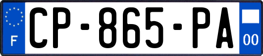 CP-865-PA