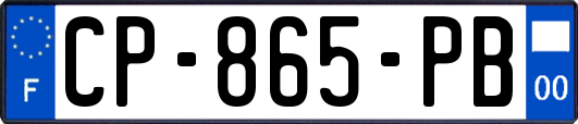 CP-865-PB