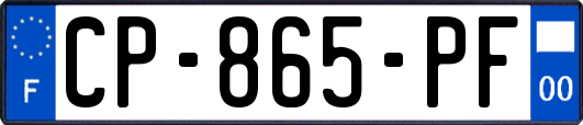 CP-865-PF