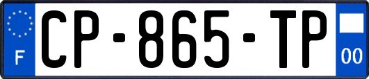 CP-865-TP
