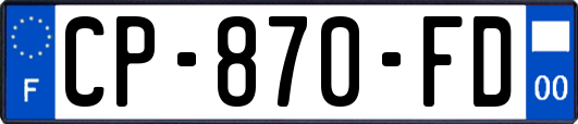 CP-870-FD