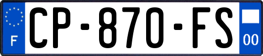 CP-870-FS