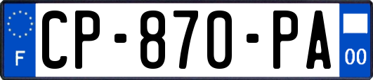 CP-870-PA