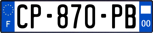 CP-870-PB