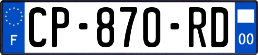 CP-870-RD