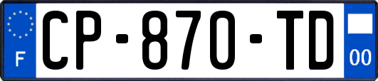 CP-870-TD