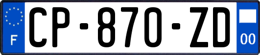 CP-870-ZD