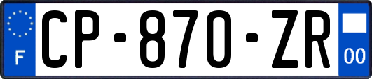 CP-870-ZR